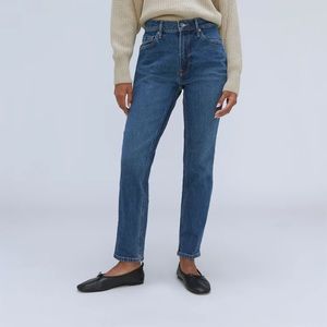 Everlane - The Original Cheeky Jean - Washed Midnight - size 27